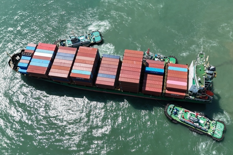 J9集团集团助力失控外轮竣事20余天漂航